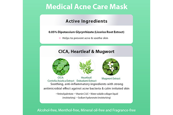 Medical Acne Care Mask Image 3